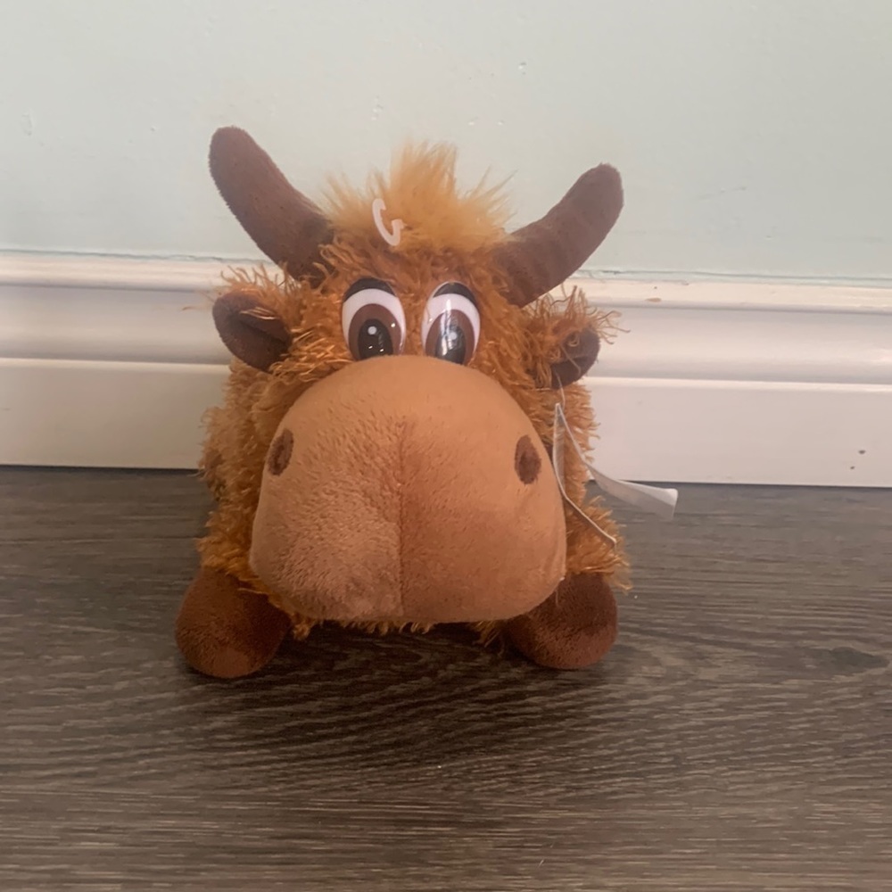 Embrace plush Heritage of Scotland Highland coo